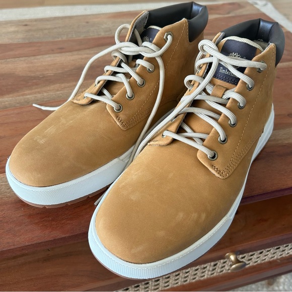 New Timberland Men's Maple Grove Leather Chukka Boots - Picture 8 of 8
